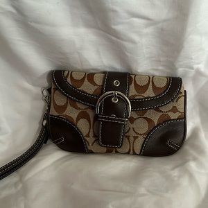 Coach wristlet